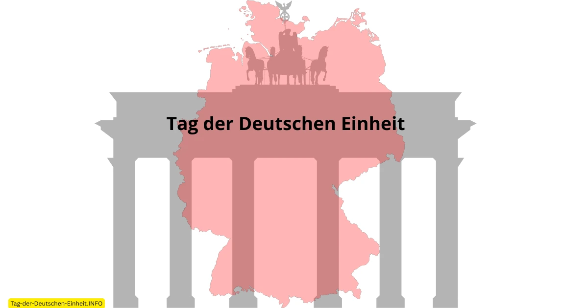 Wiedervereinigung - Tag der Deutschen Einheit